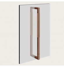 Ручка двойная, Gessi, Shower G Rigato, 450мм, цвет-Copper Brushed PVD