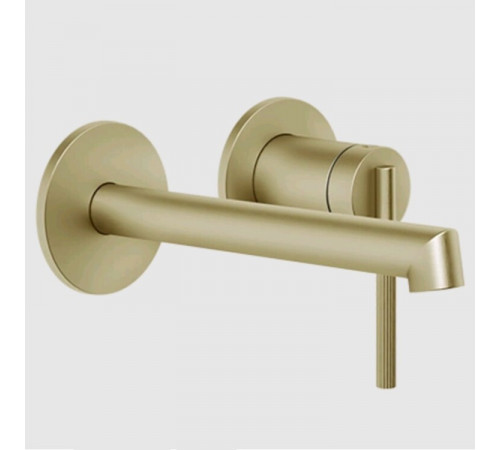 Смеситель для ванны и душа, Gessi, Ingranaggio, цвет-Brushed Brass PVD