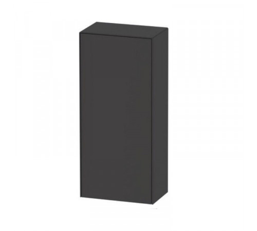 Шкаф-пенал, Duravit, White Tulip, шгв 400*240*880, петли-слева, цвет-графитовый шелковисто-матовый