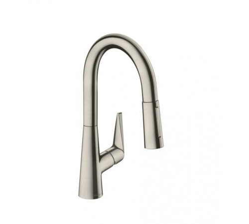 Смеситель для кухни, Hansgrohe, Talis M51, цвет-сталь
