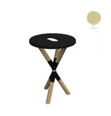 Консоль, Scarabeo, Cross, шгв 520*520*760, цвет-Light wooden finish/лайм (Lime)