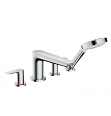 Смеситель для ванны и душа, Hansgrohe, Talis E, цвет-хром