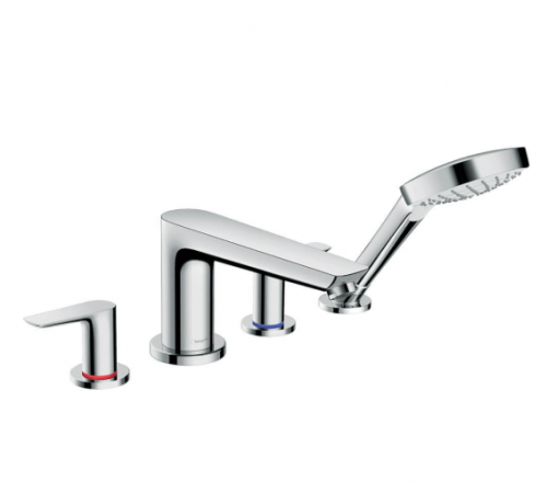 Смеситель для ванны и душа, Hansgrohe, Talis E, цвет-хром