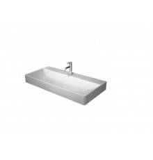 Раковина, Duravit, DuraSquare, шгв 1000*470*145, отверстия для смесителя-отсутствуют, цвет-белый