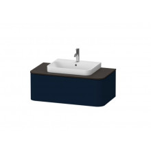 Тумба под раковину, Duravit, Happy D.2 Plus, шгв 1000*550*354, раковина-необходимо заказать, цвет-темно-синий шелковисто-матовый