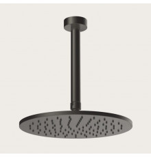 Верхний душ, Gessi, 250*250, цвет-Black Metal Brushed PVD