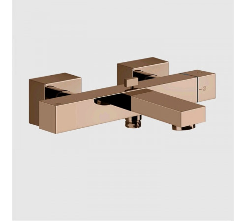Смеситель для ванны и душа, Gessi, Rettangolo, цвет-Copper PVD