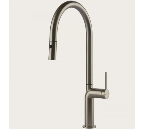 Смеситель для кухни, Gessi, Stelo, цвет-Finox Brushed Nickel