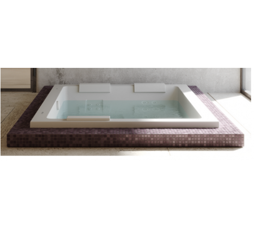 Гидромассажная ванна, Jacuzzi, Sharp Extra, шгв 2000*1500*650, Rainbow + Clean System, цвет-белый матовый