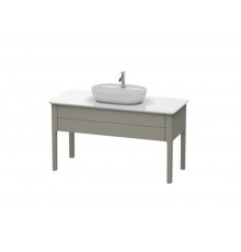 Тумба для консоли, Duravit, Luv, шгв 1338*570*743, раковина-необходимо заказать, цвет-каменно-серый шелковисто-матовый