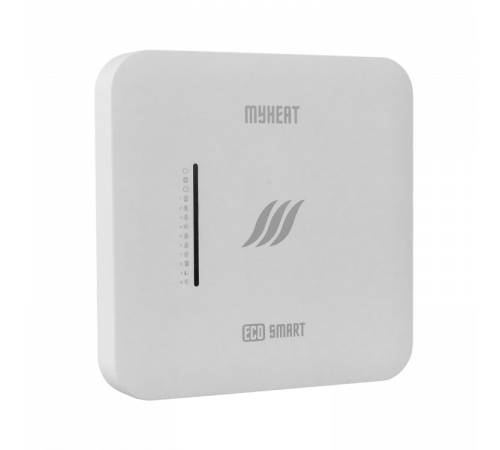 Контроллер, MyHeat, Eco Smart, для автоматизации систем отопления и ГВС, 2 канала связи-LTE/GPRS и Wi-Fi 2.4g