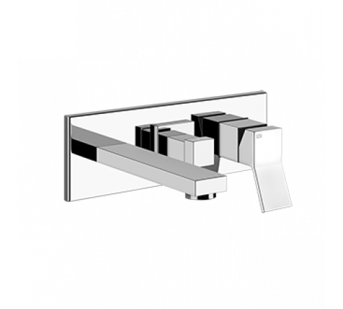 Смеситель для ванны и душа, Gessi, Rettangolo K, цвет-Black XL
