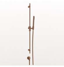 Душевой гарнитур, Gessi, Habito Unito, 23, цвет-Copper Brushed PVD
