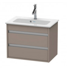 Тумба под раковину, Duravit, Ketho, шгв 600*385*480, раковина-необходимо заказать, цвет-базальт матовый