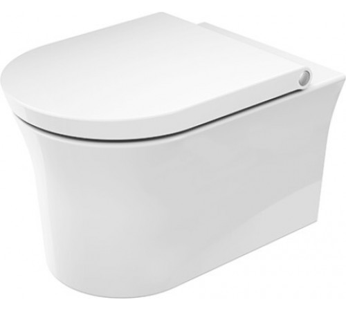 Унитаз, Duravit, White Tulip, подвесной, шгв 370*540*365, HygieneGlaze, цвет-белый