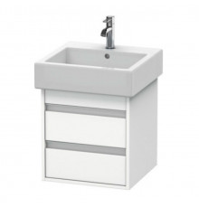 Тумба под раковину, Duravit, Ketho, шгв 450*440*480, раковина-необходимо заказать, цвет-белый матовый