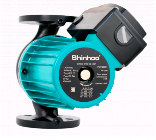 Насос циркуляционный, Shinhoo, BASIC PRO 40-18SF 1×230V