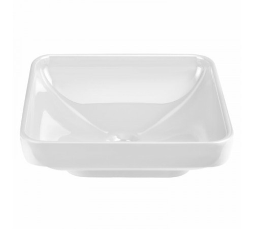 Раковина, Vitra, Water Jewels, шгв 385*385*140, отверстия для смесителя-отсутствуют, цвет-белый