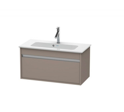 Тумба под раковину, Duravit, Ketho, шгв 800*385*410, раковина-необходимо заказать, цвет-базальт матовый