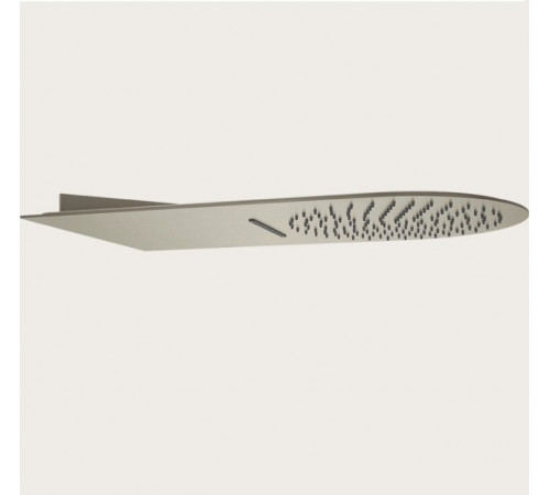 Душевая система, Gessi, Tremillimetri, 300*300, цвет-Steel Brushed