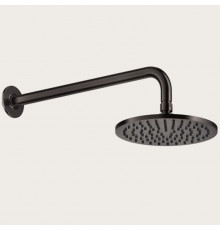Верхний душ, Gessi, Inciso, 200*200, цвет-Black Metal Brushed PVD