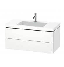 Тумба под раковину, Duravit, L-Cube, шгв 1000*480*500, раковина-в комплекте, цвет-белый матовый