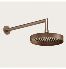 Верхний душ, Gessi, Rigato, 218*218, цвет-Copper Brushed PVD