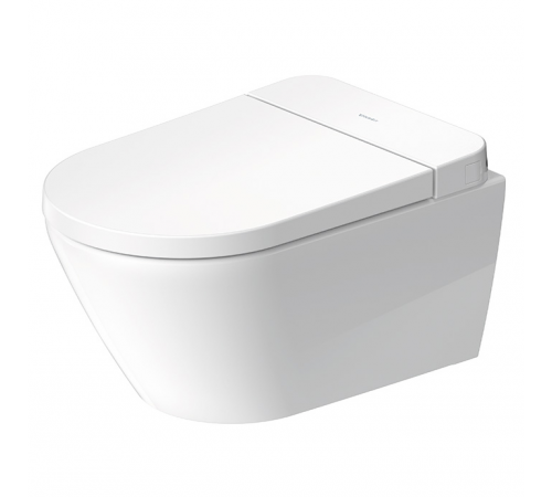 Унитаз, Duravit, D-Neo, Sensowash, подвесной, шгв 375*575*400, HygieneGlaze, цвет-белый