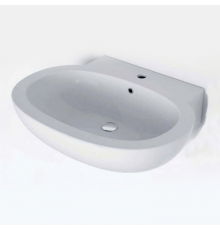 Раковина, Cielo, Easy Bath, шгв 650*520*175, отверстия для смесителя-1, цвет-белый