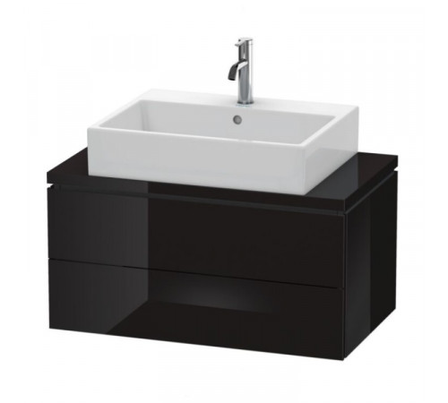 Тумба под раковину, Duravit, L-Cube, шгв 820*477*400, раковина-необходимо заказать, цвет-чёрный глянцевый