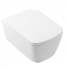 Унитаз, Villeroy&Boch, Subway 3.0, подвесной, шгв 560*370*355, CeramicPlus, цвет-альпийский белый