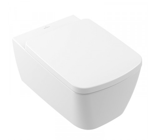 Унитаз, Villeroy&Boch, Subway 3.0, подвесной, шгв 560*370*355, CeramicPlus, цвет-альпийский белый