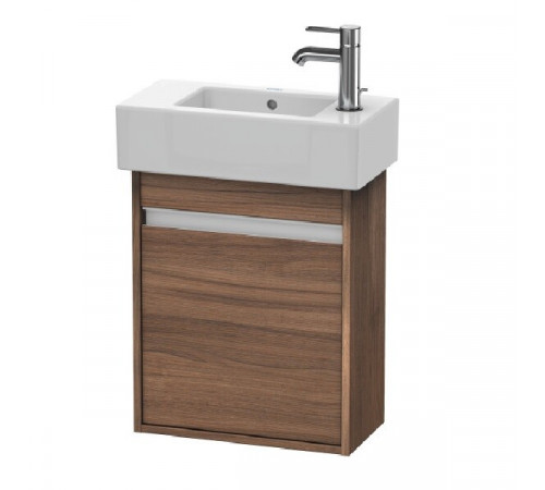 Тумба под раковину, Duravit, Ketho, шгв 450*225*550, раковина-необходимо заказать, цвет-орех натуральный