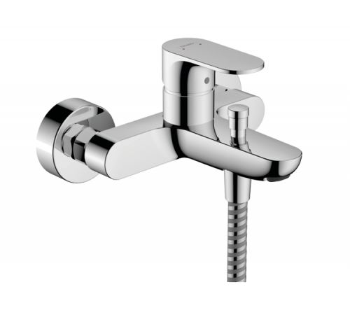 Смеситель для ванны и душа, Hansgrohe, Rebris S, цвет-хром