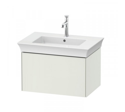 Тумба под раковину, Duravit, White Tulip, шгв 684*458*410, раковина-необходимо заказать, цвет-белый шелковисто-матовый