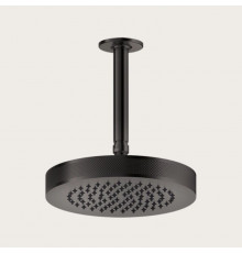 Верхний душ, Gessi, Inciso, 218*218, цвет-Black Metal Brushed PVD