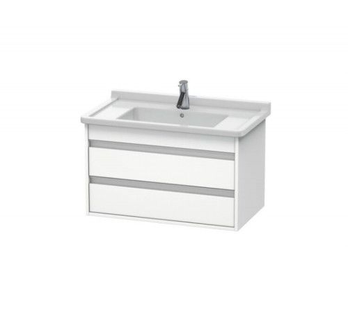 Тумба под раковину, Duravit, Ketho, шгв 800*465*480, раковина-необходимо заказать, цвет-белый матовый