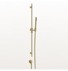 Душевой гарнитур, Gessi, Habito Unito, 23, цвет-Brushed Brass PVD