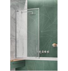 Шторка на ванну, Radaway, Modo F SL PNJ II, шв 800*1500, петли-слева, цвет фурнитуры-хром, цвет стекла-прозрачный, Easy Clean
