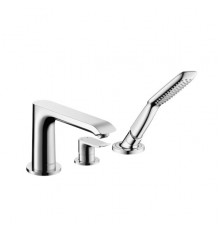 Смеситель для ванны и душа, Hansgrohe, Metris, цвет-хром