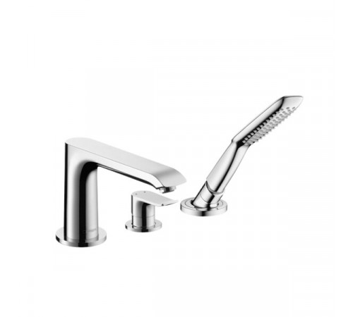 Смеситель для ванны и душа, Hansgrohe, Metris, цвет-хром