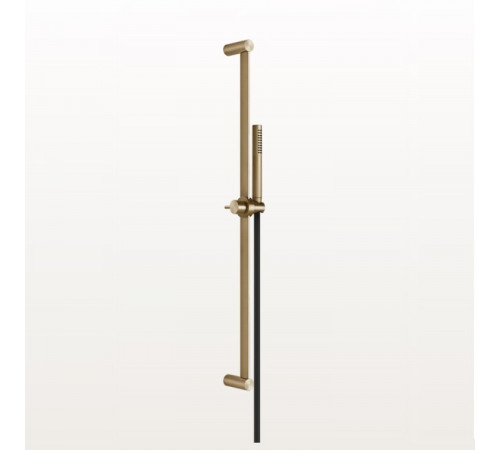 Душевой гарнитур, Gessi, 316 Bath-Shower, 25, цвет-Warm Bronze Brushed PVD