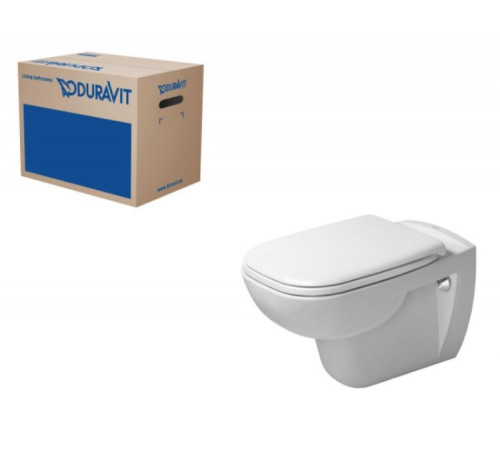 Унитаз, Duravit, D-Code, подвесной, шгв 355*545*355, цвет-белый