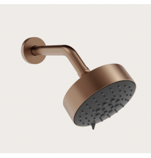 Верхний душ, Gessi, Origini, 129, цвет-Copper Brushed PVD