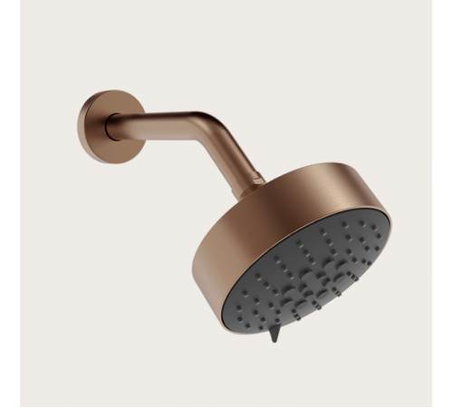 Верхний душ, Gessi, Origini, 129, цвет-Copper Brushed PVD