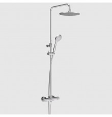 Душевая стойка, Gessi, Minimalistic shower, цвет-хром