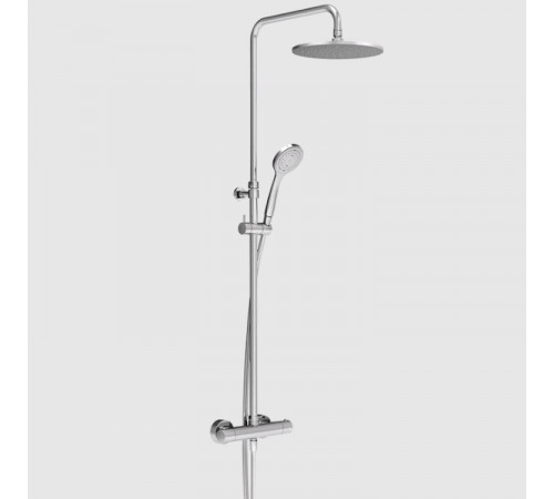 Душевая стойка, Gessi, Minimalistic shower, цвет-хром