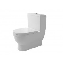 Унитаз, Duravit, Starck 3, напольный, шгв 420*740*400, цвет-белый