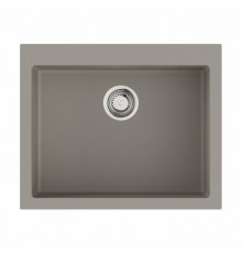 Мойка, OMOIKIRI, Bosen, шгв 610*500*210, отверстия для смесителя-3 промаркированных, чаши-1, цвет-leningrad grey