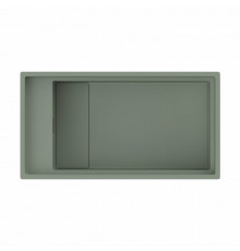 Мойка, Omoikiri, Kinaru Pro, шгв 860*460*220, отверстия для смесителя-4 промаркированных, цвет-Wind Green